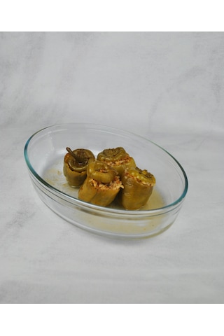 Borcam Premium Tepsi Fırın Tepsisi Oval 30 X 21 Cm 2,1 Litre- 1 A