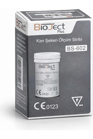 Bioject Şeker Ölçüm Stribi 50 Adet 1 Kutu
