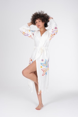 Varol Baskılı Bambu Peştemal Sabahlık Bornoz Butterfly-xl Butterfly Diğer
