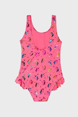 Slipstop Kız Çocuk Mayo Sm2514000114 Fuşya Fuşya