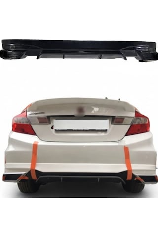 Honda Civic Fb7 Egzoz Görünümlü Difüzör Plastik