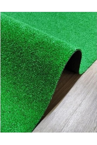 1x 4 Metre Çim Halı 7 Mm Bahçe Yapay Sunni Dekoratif Çim Halı Yeşil Balkon Çim Halı Diğer