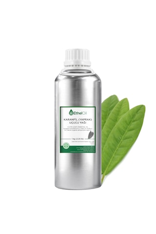 Karanfil Yaprak Uçucu Yağı Clove Leaf Essential Oil - 1 Kg - Saf Ve Doğal Uçucu Yağ 1 KG