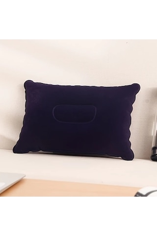 Trendooze Şişme Boyun Destek Yastığı, Konforlu Ofis Seyahat Gri Gri