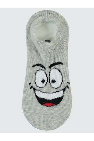 Civil Boys Erkek Çocuk 3'lü Babet Çorap 2-12 Yaş Gri Gri