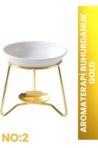 Aromaterapi Buhurdanlık No: 2 Altın