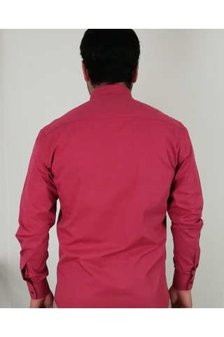 Tousus Slim Fit Kiremit Filafil Erkek Gömlek Slm-5060-tss