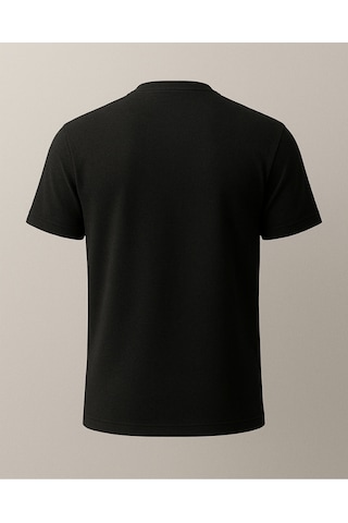 Hugo Boss 911 Baskılı T-shirt Siyah