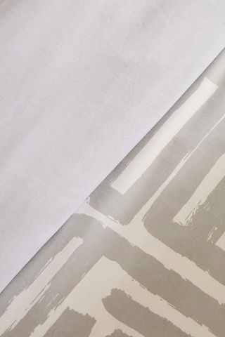 Kaşmir Home Mosy %100 Pamuk Çift Kişilik Nevresim Takımı Gri Gri