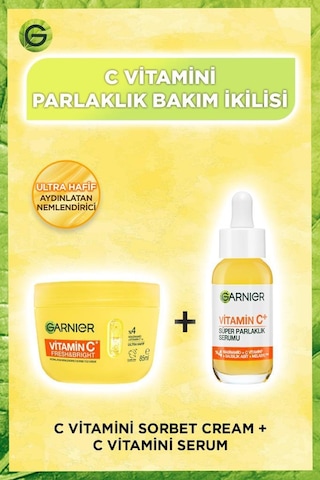 C Vitamini Aydınlatıcı & Nemlendirici Yüz Kremi + C Vitamini Parlak Serum pktcvitkremvserum-11177