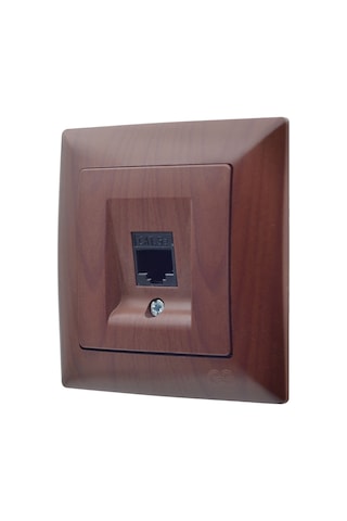 Günsan Visage Ceviz Tekli Data Prizi (RJ45 Cat5)