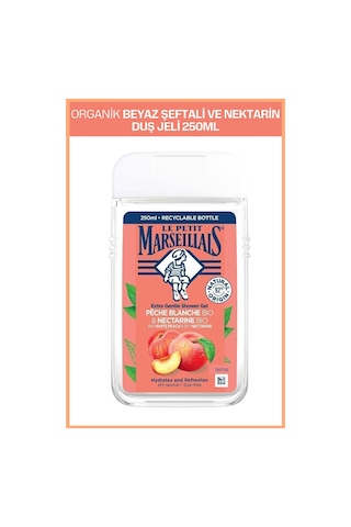 Le Petit Marseillais Beyaz Şeftali ve Nektarin Banyo ve Duş Jeli 250 ML
