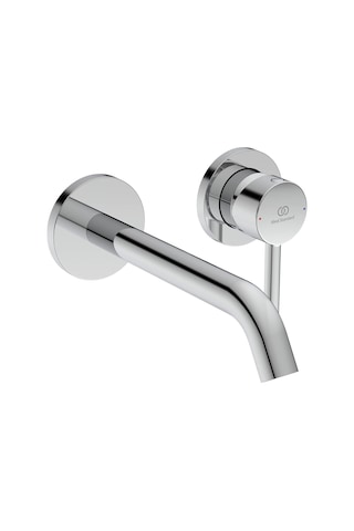Ceraline Ankastre Lavabo Bataryası-chrome-kıt2 +ankastre Lavabo Bataryası İç Set-kıt1-2 Parça Krom