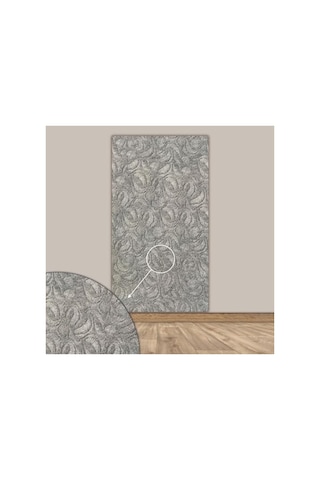Yeni Nesil Kendinden Yapışkanlı Duvar Kağıdı - 52x98 Cm, Açık Gri