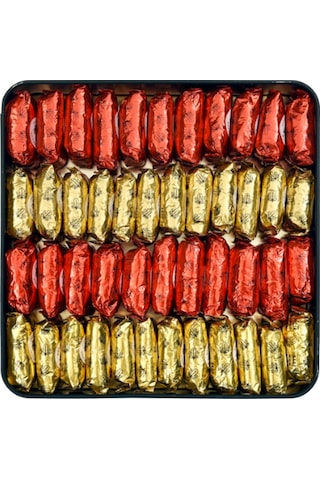 İncir Evi Karışık Çukulat Kuru İncir Metal Kutu 1 KG