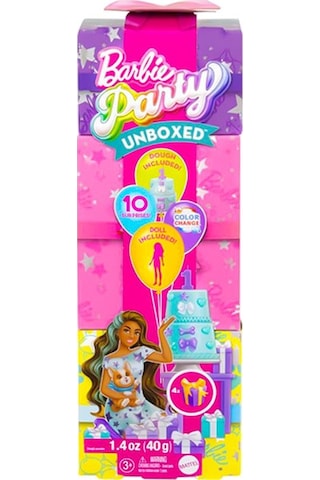 Barbie Party Unboxed Köpeğimin Doğum Günü Serisi Jfg72 Barbie