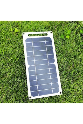 Xuweiwei 1 Adet Dayanıklı Manyetik Güneş Şarj Paneli Güneş 30w 5v Usb Çıkışlı Fotovoltaik Modül Güç Bankaları Telefonlar Kamp Ev Karavan