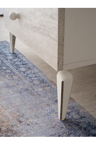 Petra 2 Kapaklı Aynalı Elbise Dolabı Gardrop 120x55x200