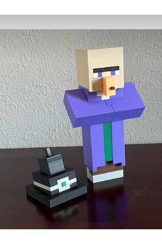Minecraft Köylü Karakteri Figürü1
