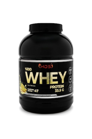 Hos %100 Whey Protein Muz Aromalı - 1540gr