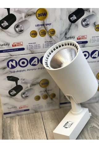 Noas 30w Beyaz Kasa Ray Spot Beyaz Işık