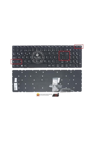 Lenovo Uyumlu Ideapad 510-15Isk (80Sr) Notebook Klavyesi (Siyah Tr) - 549488193