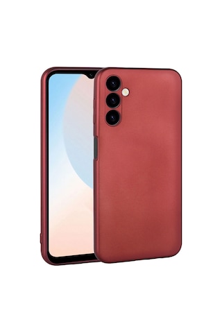 Zore Samsung Galaxy Uyumlu A24 Kılıf Nvth Premier Silikon Kapak - Kırmızı
