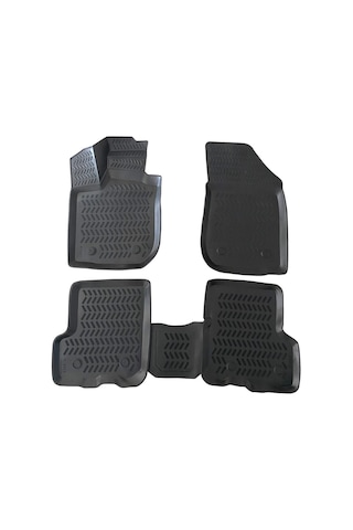 Teamcar Volkswagen Jetta 5 Paspas Siyah 3D Havuzlu 2005-2010 Tam