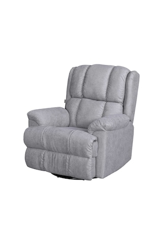 Siena Döner Mekanizmalı Baba Ve Tv Koltuğu-bej-gri Kumaş 87x97x98 Cm Gxyxd