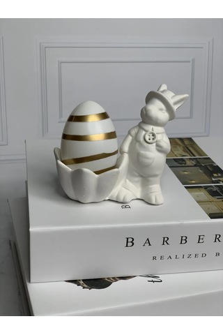 Green House Yumurta Standı Tavşan 317502181 Beyaz