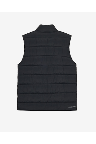 Skechers M Puffer Vest Erkek Siyah S2620193-3817