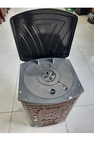 BEKAŞ MAKSİ HALK TİPİ 4 KÖŞELİ KOVALI SOBA ALTTAN HAVALI SOBA
