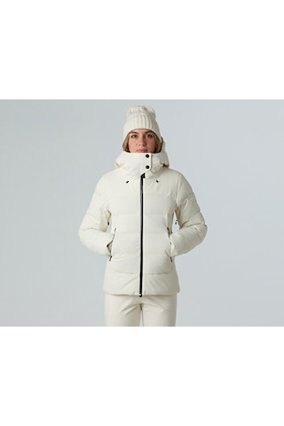 The North Face W Cirque Down Jacket Kadın Outdoor Montu 550 Dolgu Kaz Tüyü Nf0a87wsgol1 Beyaz Beyaz