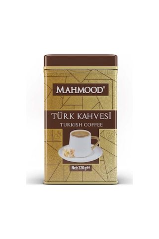 Mahmood Coffee Türk Kahvesi Özel Teneke Kutu 220 G