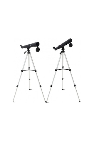Nikula-25-75x60 Hd  Tripod Monoküler Kuş Gözlemciliği Zoomlu Dürbün Siyah