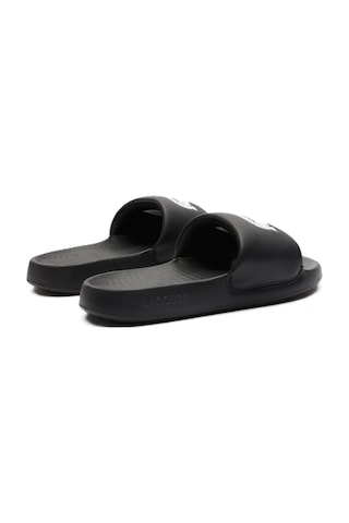 Lacoste Serve Slide 1.0 Unisex Terlik Siyah Siyah