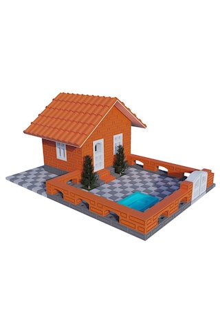 Enzo Küçük Mimar Yazlık Evi Maketi 23 16 10cm 1/50 490parça