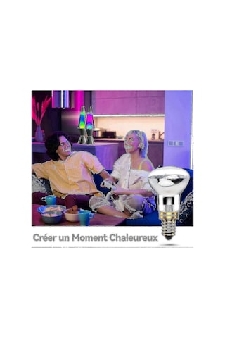 Lav Lambası Ampulü 25w E14 R39, Sıcak Beyaz Reflektör, Akkor Spot Ampul, 4'lü Paket - Kaiyi Diğer