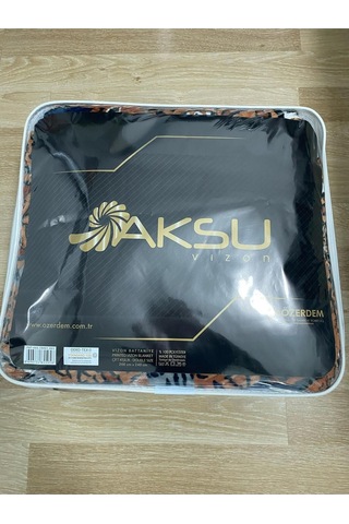 Aksu Tek Kişilik Battaniye Çantali Kirmizi Kırmızı