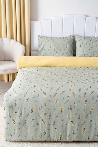 Sabrina Çift Kişilik Nevresim Takımı Pamuklu Çok Renkli