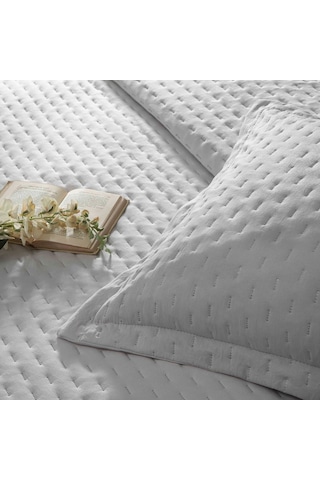 Linens Gardenia Çift Kişilik Yatak Örtüsü Seti Taş