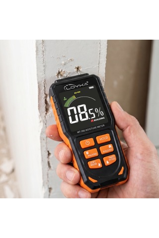 Mt-200 İğne Problu Nem Ölçer Ahşap, Karton, Yapı Malzemeleri Nem Ölçer