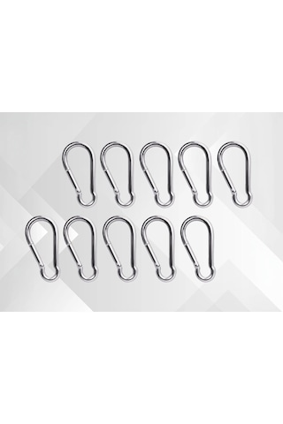 Ayrex M4 Karabina Çinko İle İşlenmiş 316 Paslanmaz Çelik 40x20x4 Mm 10 Adet