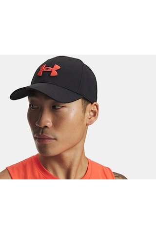 Under Armour M Blitzing Low Adj Şapka 1376701-006 Siyah Siyah