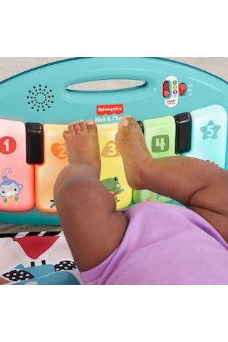 Fisher-Price Neşeli Hayvanlar Piyanolu Jimnastik Merkezi HWY49