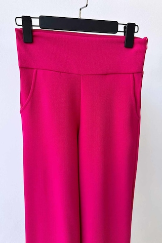 Kahijab Krep Korsaj Bol Paça Pantolon - Fuşya Fuşya