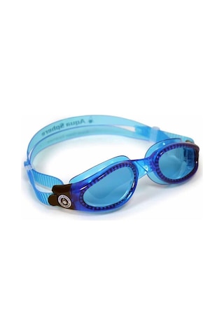 Aqua Sphere Kaiman Small Mavi Cam - Aqua Çerçeve - Mavi Etek Yüzücü Mavi