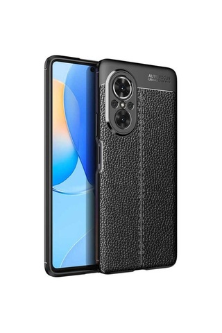 Huawei Nova 9 Se Kılıf Zore Niss Silikon Kapak Siyah
