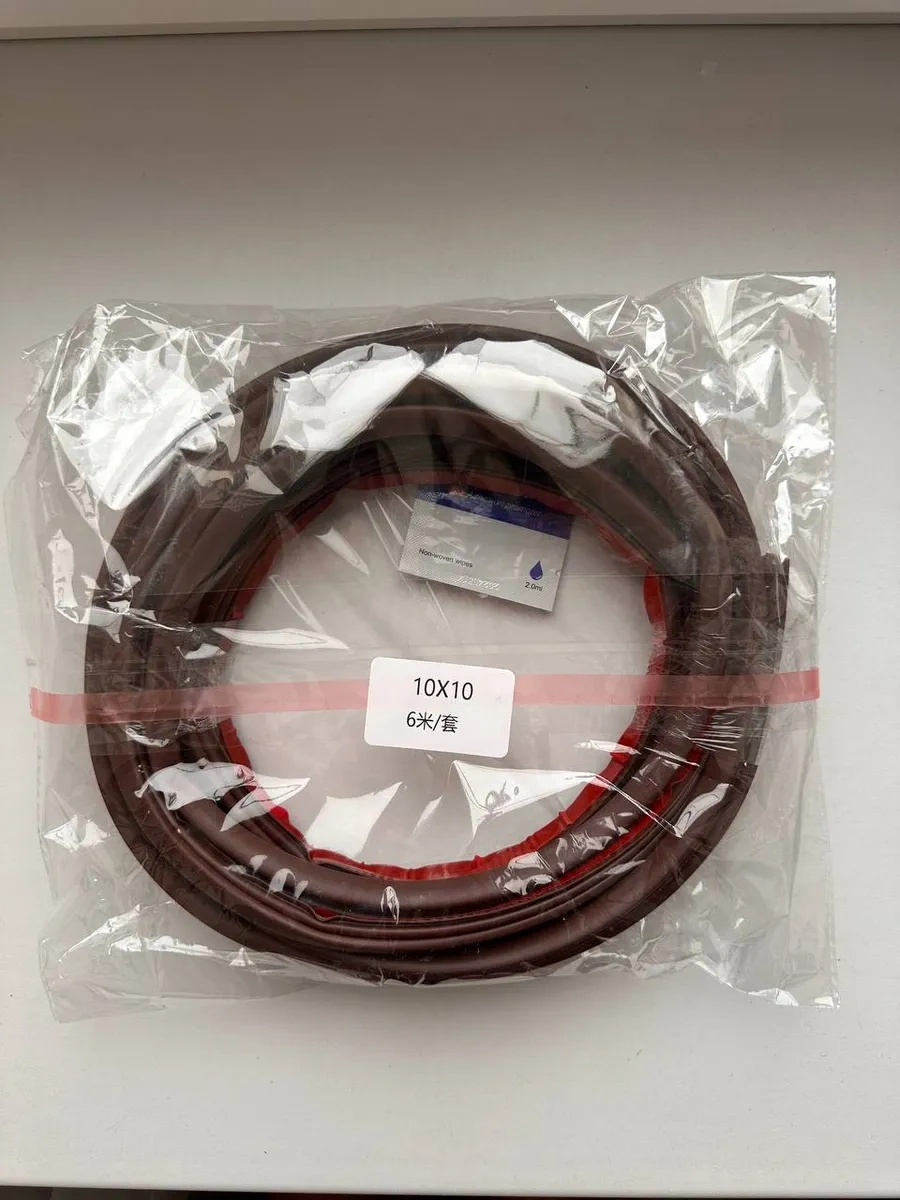 Etonado Kapılar İçin Kendinden Yapışkanlı Yalıtım Contası 10 10mm 317768060 6 M