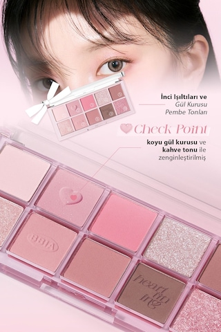 Bbia 10’Lu Göz Makyajı Far Paleti Bbıa Essential Eye Palette 03 Your Heartıng